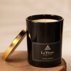 Kvepianti sojų vaško žvakė, 220g