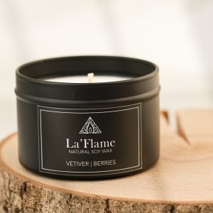 Kvepianti sojų vaško žvakė, 100g